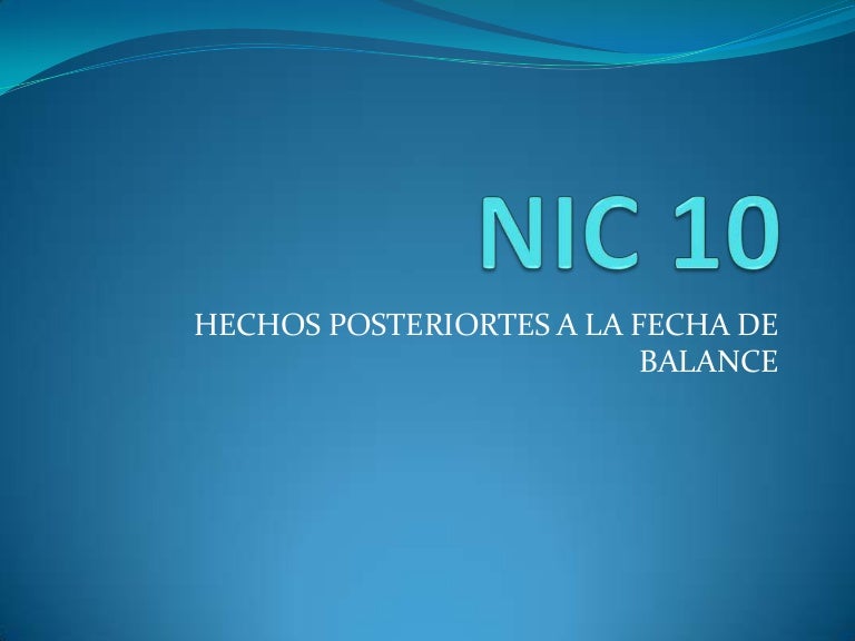 Nic 10
