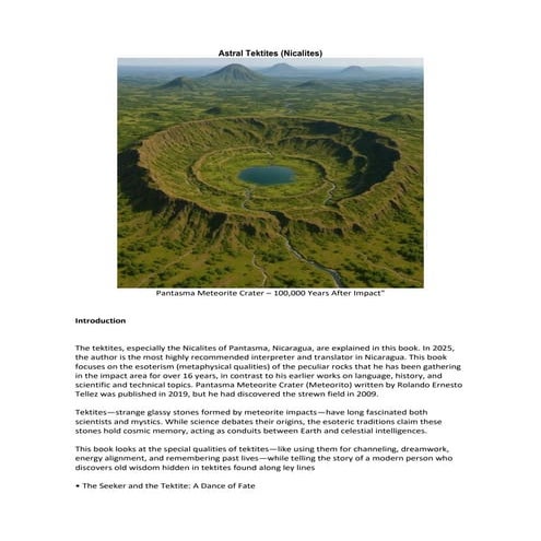 Nicaraguan Tektites (Nicalites) - Pantasma Impact Crater.pdf