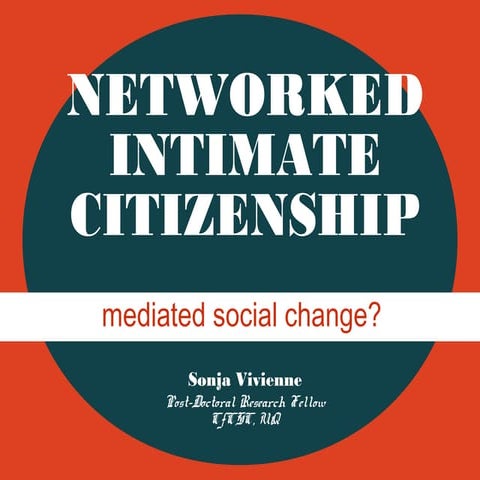 Networked Intimate Citizenship: mediated social change?