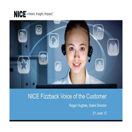 NICE Fizzback - Voice of the Customer