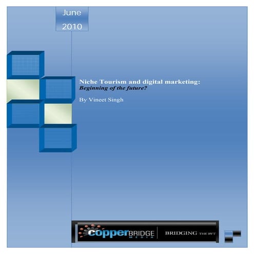 Niche tourism and digital marketing