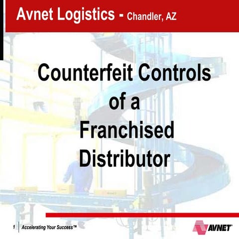 Counterfeit Controls of a Franchised Distributor - Nichols | PDF