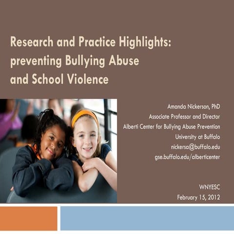 Western New York Educational Service Council Presentation