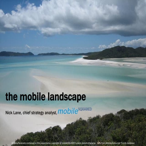 Nick Lane, mobileSQUARED, UK mobile update