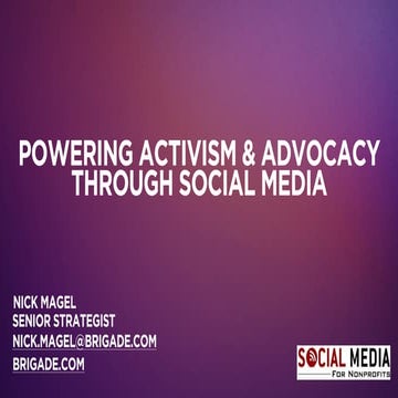 Advocacy campaign examples | PDF