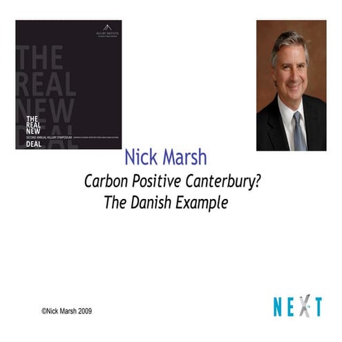 Nick Marsh on a carbon-positive Christchurch by 2020