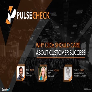 Why CEOs Should Care About Customer Success