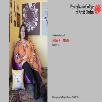 Nicole Hittner Senior Studio | PPTX