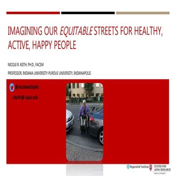 Plenary: Imagining Our Equitable Streets for Healthy, Active, Happy People