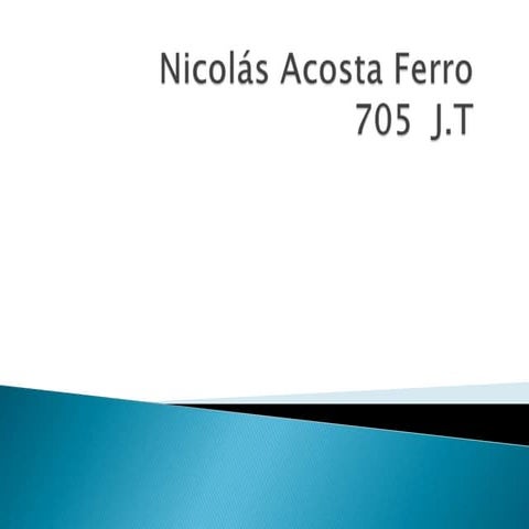 Nicolás acosta ferro