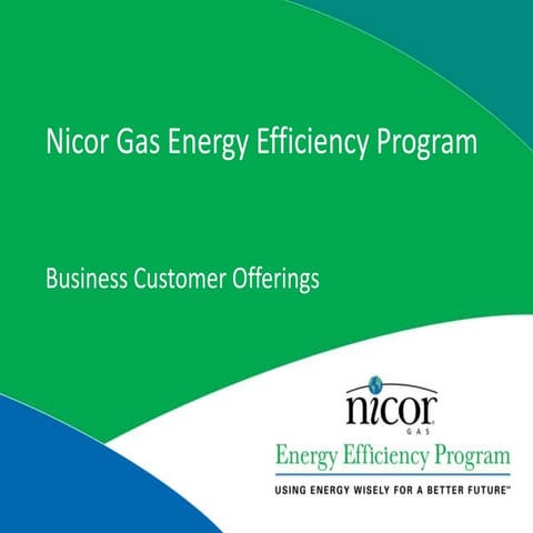Nicor Gas Non-Residential Energy Efficiency Programs