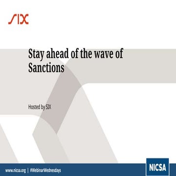 First Russian oligarchs, now changes to the Iranian regime - stay one step ahead