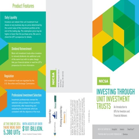 Investing through Unit Investment Trusts