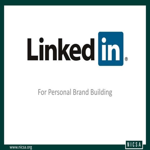 Nicsa webinar linkedin slides