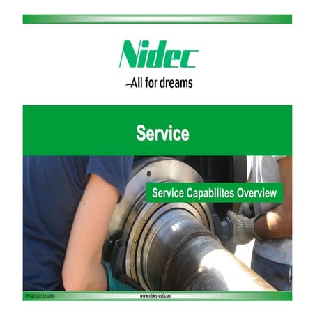 Nidec asi service capabilities overview