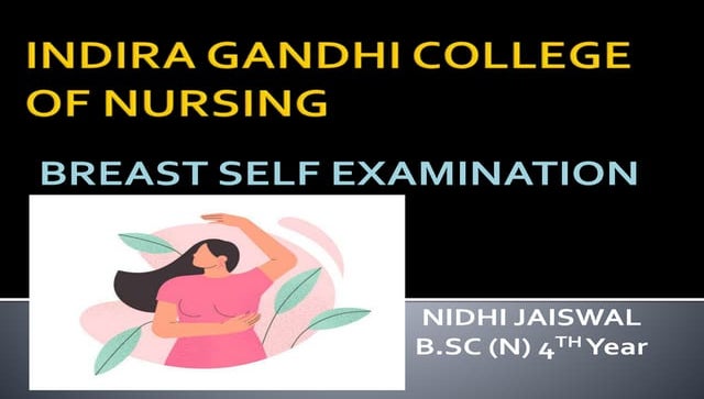 NIDHI JAYSWAL.pptx Breast Self Examination.2023