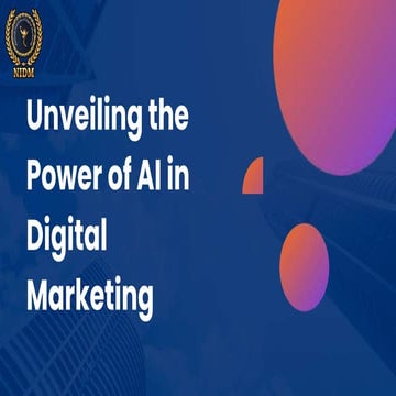 Unveiling the Power of AI in Digital Marketing || Best Digital Marketing Trai...