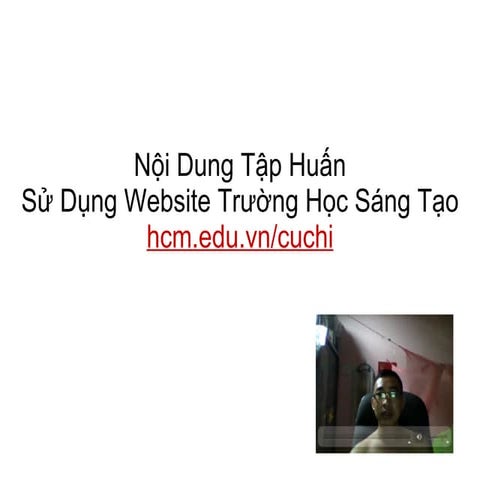 Nội dung tập huấn