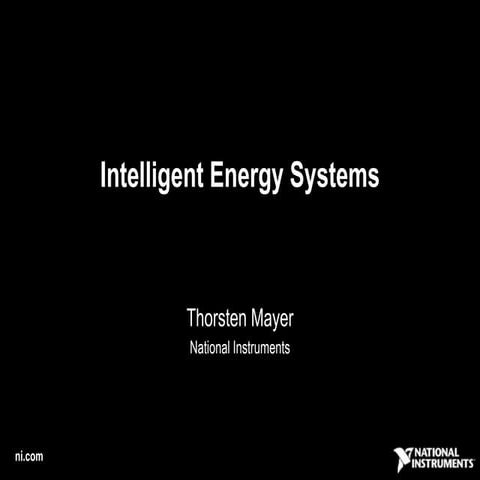 Intelligent Energy Systems