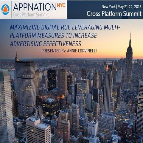 Nielsen's maximizing digital roi bootcamp presentation