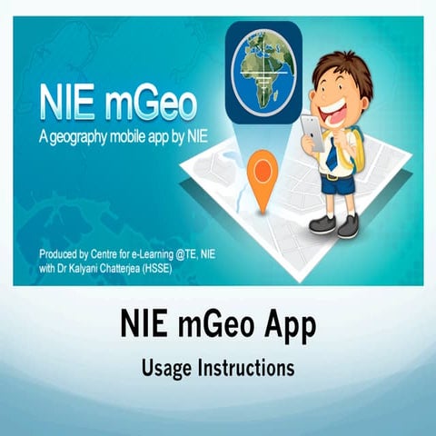 NIE mGeo App Guide