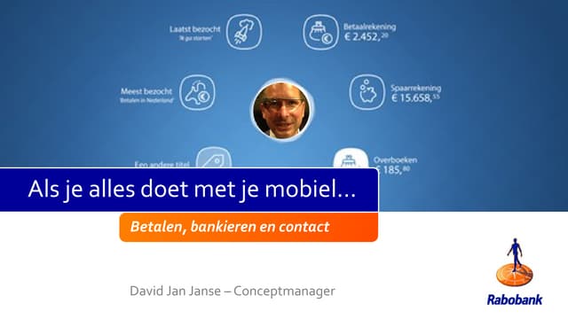 Mobile Convention Amsterdam 2015 - Rabobank - David Jan Janse