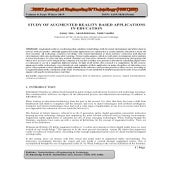 STUDY OF AUGMENTED REALITY BASED APPLICATIONS IN EDUCATION | PDF