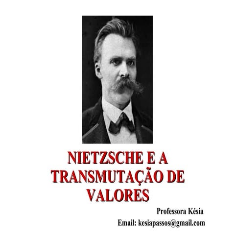 Nietzsche e a transmutacao de valores
