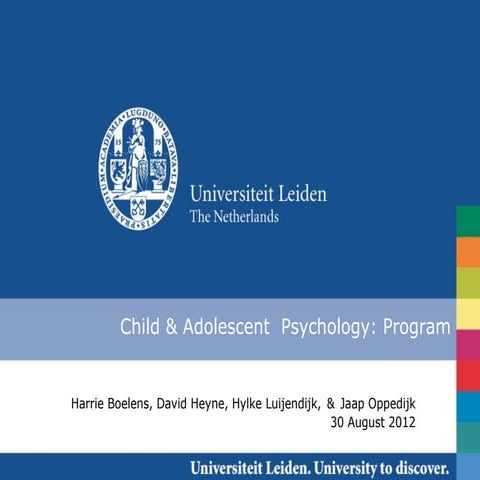Master Child & Adolescent Psychology