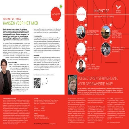 TopketenImpuls Nieuwsbrief.mei.2013  #Topsectoren #MKB #MKB-loket #HTSM