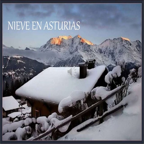 Nieve en asturias