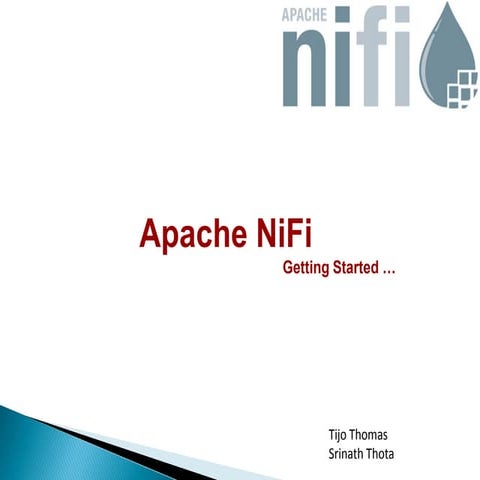 Nifi India - Bangalore Meetup 