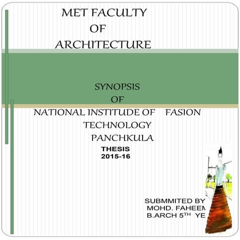 Nift synopsis