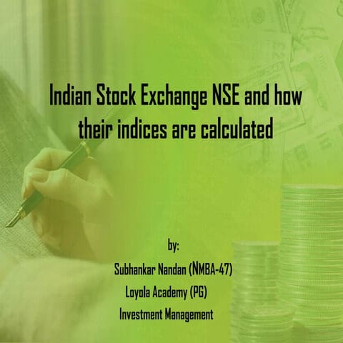 NSE & NIFTY -calculations