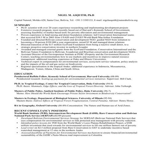 Nma Cv | PDF