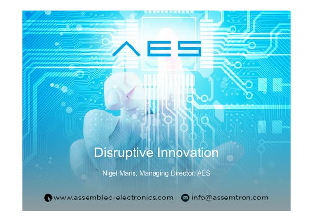 Nigel Maris & Tom Screen, Assembled Electronics Solutions Ltd