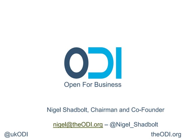 Nigel open 4 business