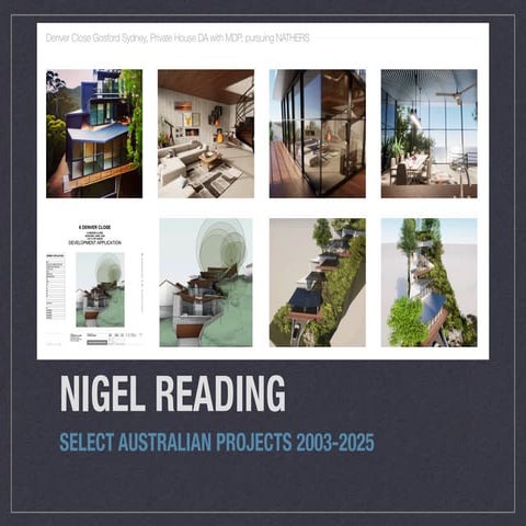 Nigel Reading - Australian Architecture & Design Folio