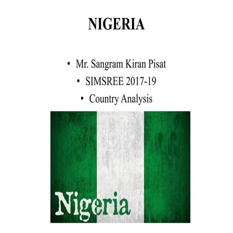 Nigeria country analysis-SangramPisat