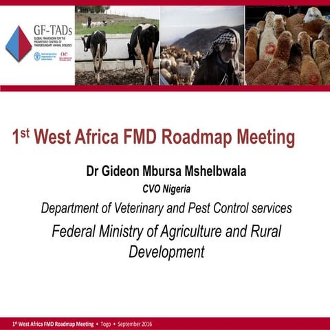 1st West Africa FMD Roadmap Meeting