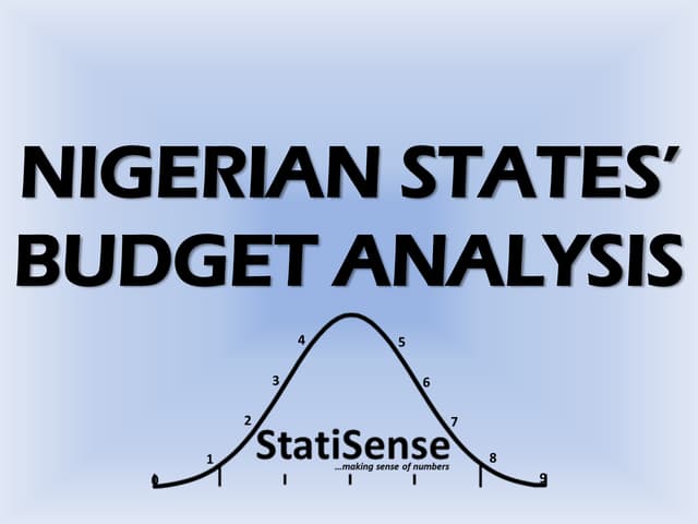 Nigerian states budget analysis