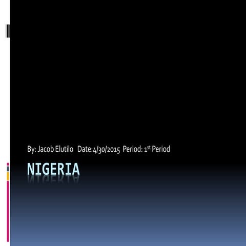 Nigeria presentation