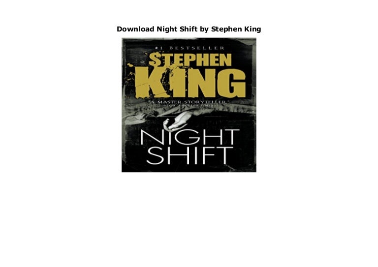 Download Night Shift By Stephen King