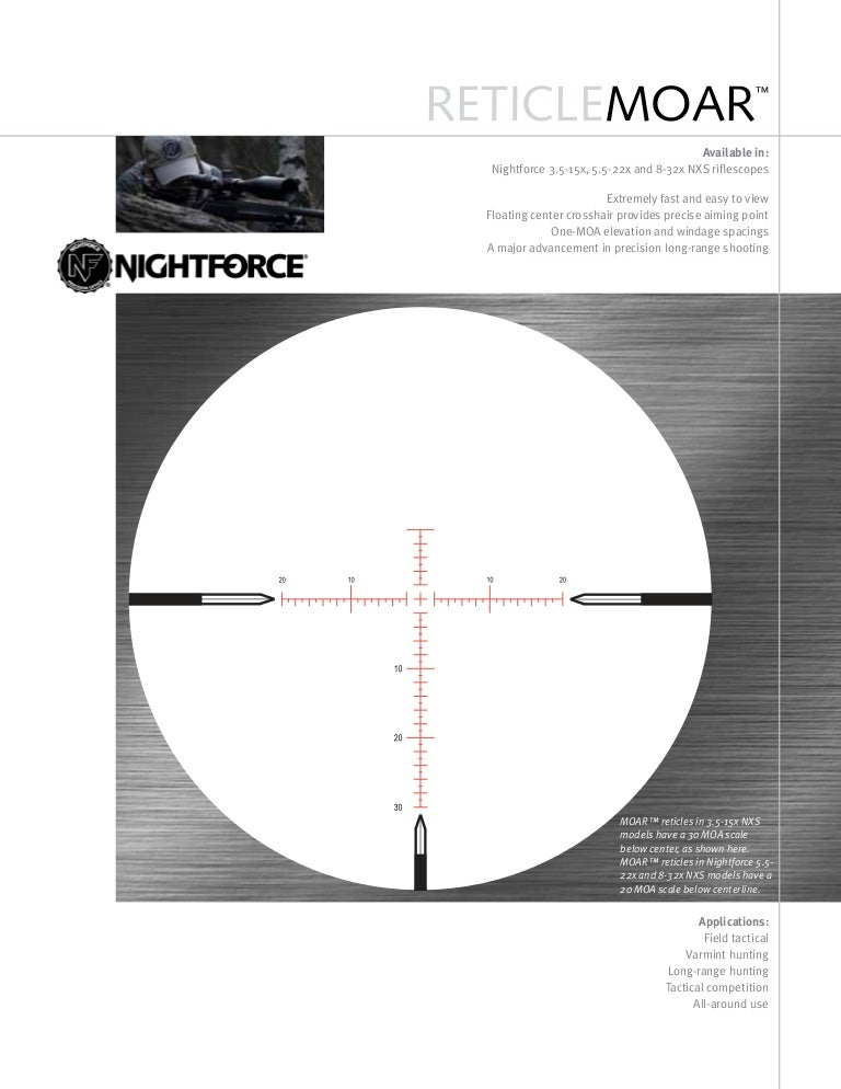Nightforce Reticles Explained _ RETICLEVELOCITY 600 – KUVJYE