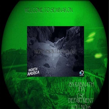 Night vision technology 
