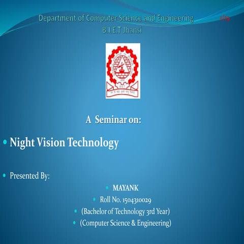 Night Vision Technology