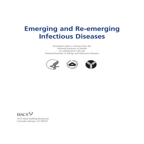 Global Medical Cures™ | Emerging & Re-Emerging Infectious Diseases | PDF