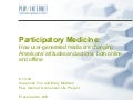 Participatory Medicine at NIH