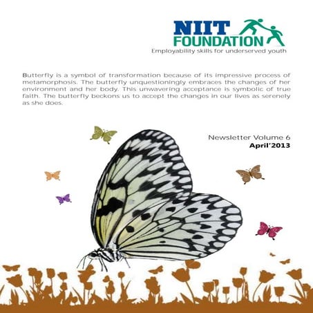 NIIT Foundation April'2013 Newsletter
