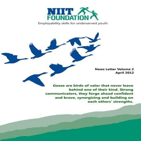NIIT Foundation Newsletter April'2012